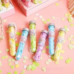 Colorful Tube Shape Paper Soap with Fragrance
