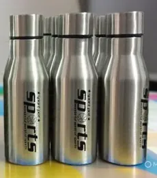 silver drink bottle 500ml
