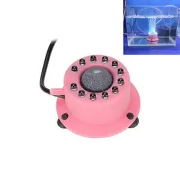 Aquarium Bubbler Light Fish Tank Colour Changing LED Bubble Light Waterproof Submersible LED Fish Tank Air Stone Lamp for Fish Tank Plants Tank