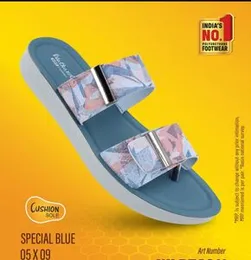 Walkaroo Special Blue Wedge Sandal