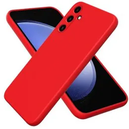 Samsung A05S Hard Silicon Cover 2MM Red Colour, 2MM Hard Silicon Back Cover for Samsung Galaxy A05S, Durable Phone Case, Hard Silicon Cover