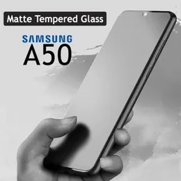 A50 Stylish Full Cover Matte Texture MTB tempered Glass Protector Frosted Glass for Samsung Galaxy A50