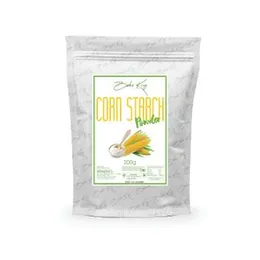 BAKE KING Bakers Corn Starch Powder for Baking & Cooking 200gm (Ararot Powder / Makkai Powder / Natural Corn Flour) Corn Flour for Cooking and Bak