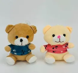 Small seated plush teddy bears