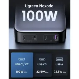 Ugreen Nexode 90929 100W GaN Desktop Charger 4-Ports (UK)