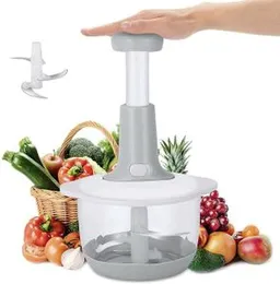 Manual Hand Press Chopper - 2L