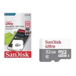 SanDisk Ultra microSDXC 100MB/s UHS-I Memory Card with Adaptor (32GB)