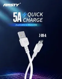 Ansty Z-09-A â 3.1A Fast Charging Micro USB Data Cable (1000mm)