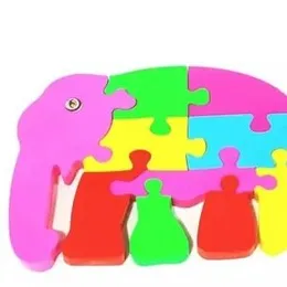 children Assembled Educational s Plastic puzzle