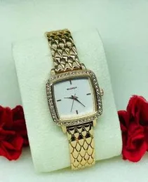 Orix gold Tone Crystal Ladies Watch