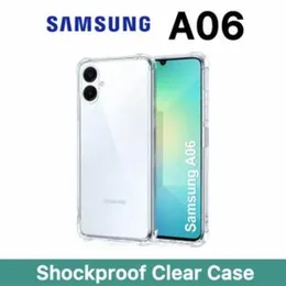 Shockproof Transparent Clear Case Back cover for SAMSUNG A06