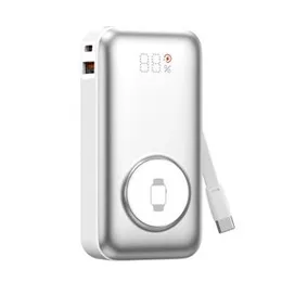 WIWU Wi-P027 Elite 22.5W 10000mAh Power Bank (Silver)