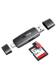 UGREEN 3.0 TF/SD Type-C and USB Multifunction Card Reader â CM304 - 80191
