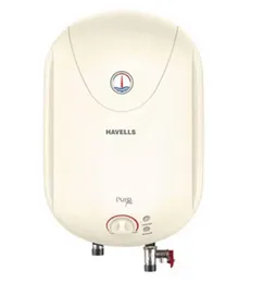 Havells Puro-Plus 25L Storage Water Heater - 3000W Incoloy Element Feroglas Tank 8 Bar Pressure 5+2 Year Warranty