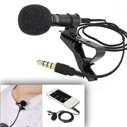 Lavalier Microphone Portable Mini For Youtubers and Tik Tok User Mic for PC, Laptop,Phones Lavalier Mic with Clip ~ 3.5mm with External Microphone Aux