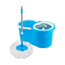 double bucket spin mop