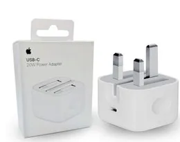 Official Apple 20W USB-C Power Adapter (Foldable UK Pin)