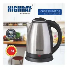 Highray Electric Kettle 1.8L - Silver