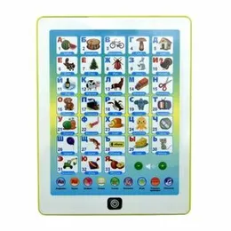 Children Learning Machine,Smart Kid Tablet Point Reading Machine Russian Language Early Educational Developmental Toy Gift