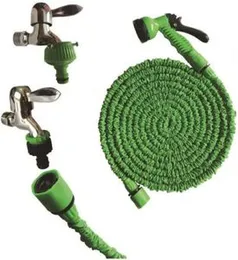 Garden Hose, Retractable Stretch Hose Garden Hose Magic Flexible Water Hose Hose Plastic Hoses Pipe With Spray Gun To Watering Car Wash Spray 100m