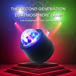 Car LED Music Lights DJ Mini RGB 18W
