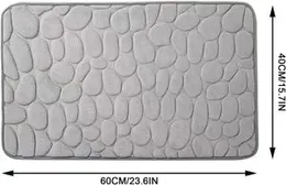 Embossed Bathroom Door Mat