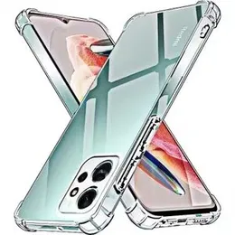 Thickballoon Shockproof Transparent Back Cover for Redmi Note 11 5G