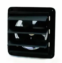 Telesonic E/FAN-Steel TL8VSG 8 Inch 25-30W Steel Blades Exhaust Ventilation Wall Mount with Grill