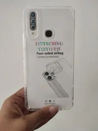 Vivo  Soft Silicone TPU Case with anti-shock protection Vivo Y11 hardy edges fully transparent cover bumper case For Vivo Mobile Vivo Soft Silicone TP