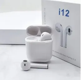 i12 TWS Wireless Bluetooth Earbuds with Touch Control and 4 Hours Playtime