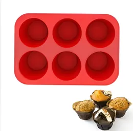 6-Cup Silicone Cupcake Mould
