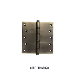 BRASS BEARING HINGES (ANTIQ) 6 X 6 X 5MM