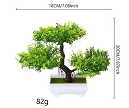 artificial  plastic bonsai plants