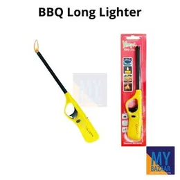 BBQ Long Lighter 5002B Butane BBQ Refillable Child Resistant.