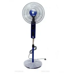 Airsonic Breeze TS313 Pedestal Stand Fan Dark Blue 16 Inch 50W Copper Motor 3 Speeds Timer Oscillation Big Switch Box 1 Year Warranty