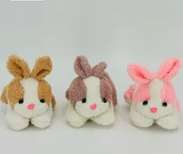 fluffy plush small rabbit soft toy