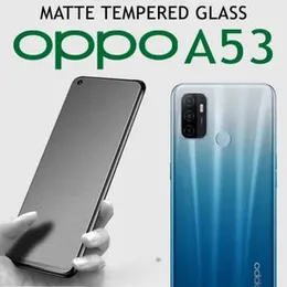 A53 Stylish Full Cover Matte Texture MTB tempered Glass Protector Frosted Glass for OPPO A53