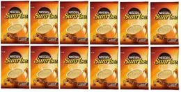 Sunrise Instant Coffee Sachets 12 pcs Pack