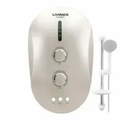 LIVINOX Instant Shower Heater Pressure Pump LV-PWAP36 3.6kW Andora Series 5 Spray Patterns Anti-Scalding ELCB Single Point Connection