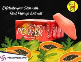 Papaya Nature Power Beauty whitening Moisturizing Fragrance Papaya Soap 125g