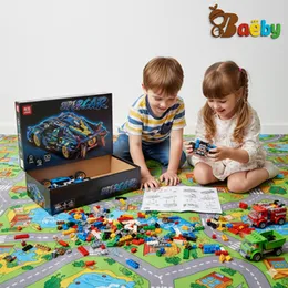 EIBAO Super Car 8316 Remote-Controlled Building Set (761 pieces)