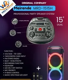 Meirende MRD-1515H professional party speaker