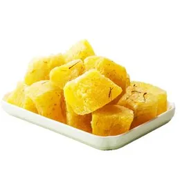 Delight Foods Original Agra Kesar Angoori Petha (350g x2) | Indian Sweets | Mithai | Agra Petha | Pack of 2 FROM INDIA(SAM)