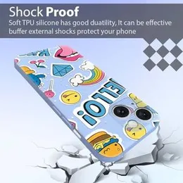 Fashionury Designer Soft Silicon TPU Back Cover Case Compatible for Apple iPhone 15 Back Cover for Apple iPhone 15 -MB340 (FROM INDIA FAAZ)