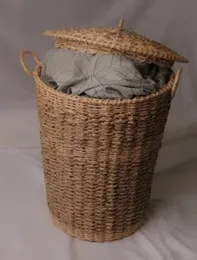 New Dirty Clothes Laundry Basket with Rope Handles, Clothes Basket for Towels,Blankets, Pillows, Toy Basket,Â .