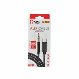 Type-C to 3.5mm Jack Aux Cable OM 120