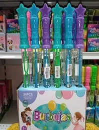 Plastic Bubbles Toys Animal Kids Soap Water Wand Blowing Blow Cartoon Shaped Magic Stick Bubble Toy