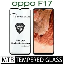 OPPO F17 Branded MTB High Quality Screen Protector Full Glue 9D MTB tempered Glass for OPPO F17