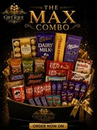 The Golden Combo Luxury Chocolate Snack Gift Hamper