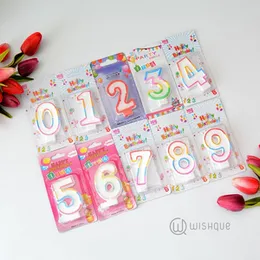 Birthday Candle Numbers 0/1/2/3/4/5/6/7/8/9